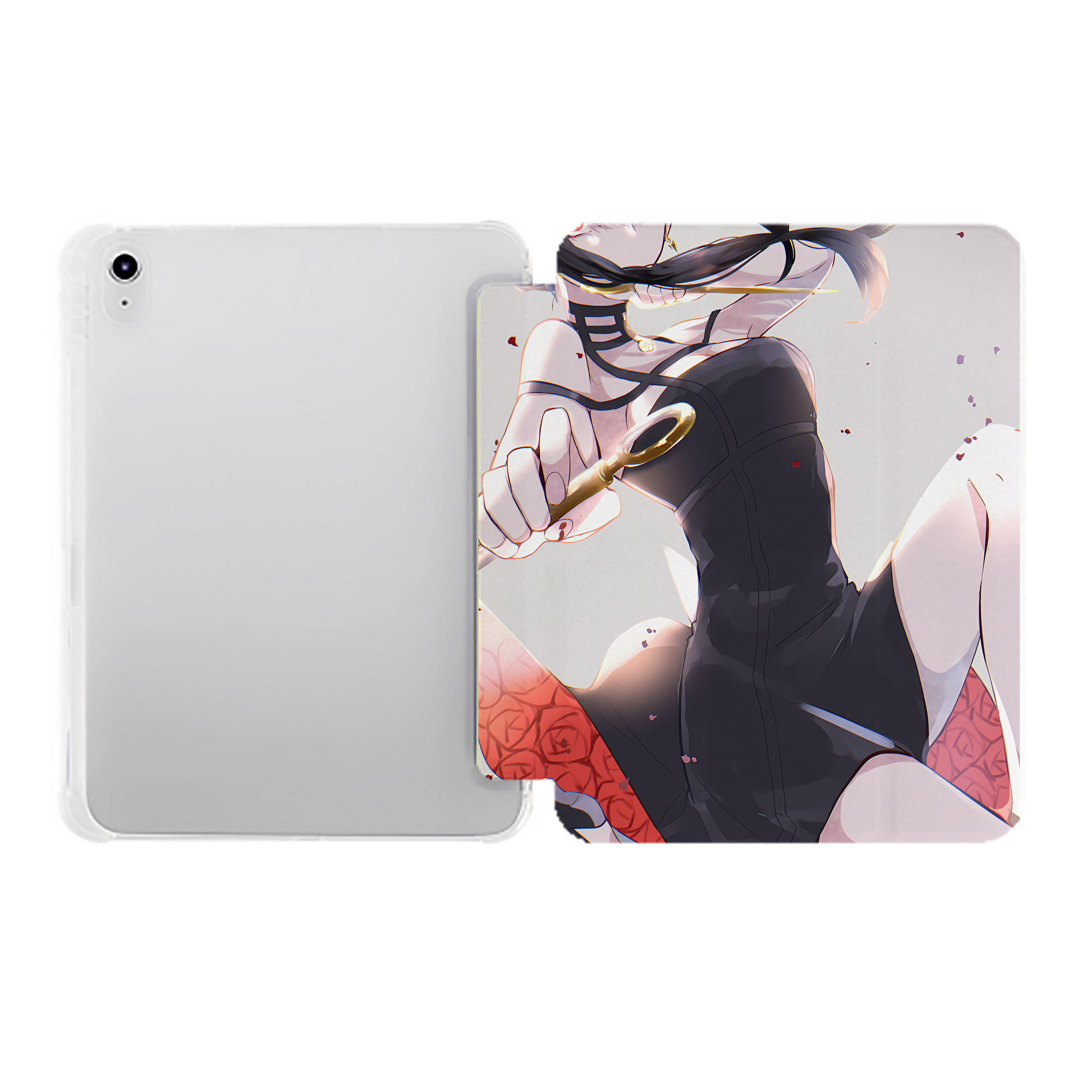 （画像用） SPY×FAMILY间谍家家酒 IPad ケース ペン収納付き 三つ折りスタンド PUレザー×シリコン 対応機種9.5/10.5/10.9インチ